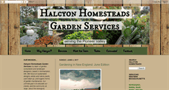 Desktop Screenshot of halcyonhomesteads.com