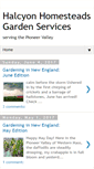 Mobile Screenshot of halcyonhomesteads.com